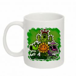 Чашка 320ml Zombie vs Plants players - PrintSalon
