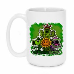 Чашка 420ml Zombie vs Plants players - PrintSalon
