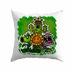 Подушка Zombie vs Plants players-PrintSalon Подушка Zombie vs Plants players