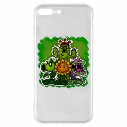 Чохол для iPhone 7 Plus Zombie vs Plants players - PrintSalon