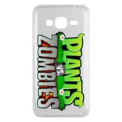 Чехол для Samsung J3 2016 Zombie vs Plants - PrintSalon