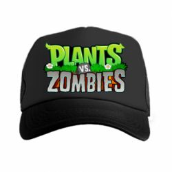 Кепка-тракер Zombie vs Plants - PrintSalon