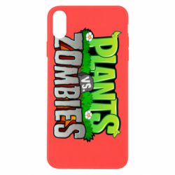 Чехол для iPhone Xs Max Zombie vs Plants - PrintSalon