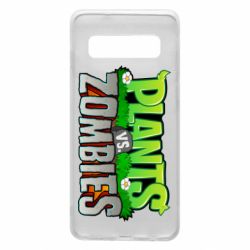 Чехол для Samsung S10 Zombie vs Plants - PrintSalon