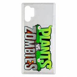 Чехол для Samsung Note 10 Plus Zombie vs Plants - PrintSalon