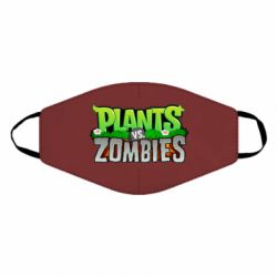 Маска многоразовая Zombie vs Plants - PrintSalon