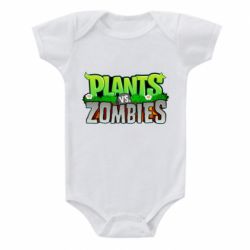 Детский бодик Zombie vs Plants - PrintSalon