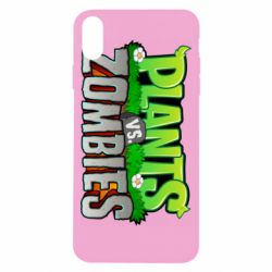 Чехол для iPhone X/Xs Zombie vs Plants - PrintSalon