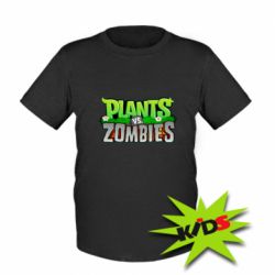 Детская футболка Zombie vs Plants - PrintSalon