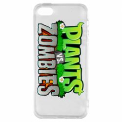 Чехол для iPhone5/5S/SE Zombie vs Plants - PrintSalon
