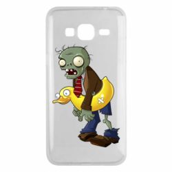 Чехол для Samsung J3 2016 Zombie with a duck - PrintSalon