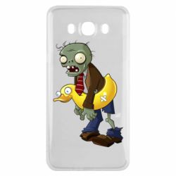 Чехол для Samsung J7 2016 Zombie with a duck - PrintSalon