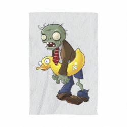 Полотенце с принтом Zombie with a duck - PrintSalon