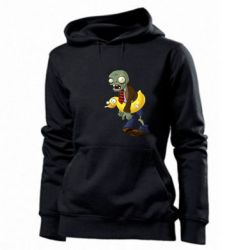 Женское худи Zombie with a duck - PrintSalon