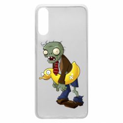 Чехол для Samsung A70 Zombie with a duck - PrintSalon