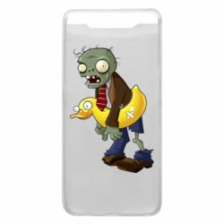Чехол для Samsung A80 Zombie with a duck - PrintSalon