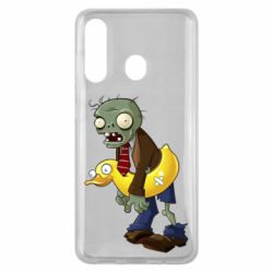 Чехол для Samsung M40 Zombie with a duck - PrintSalon