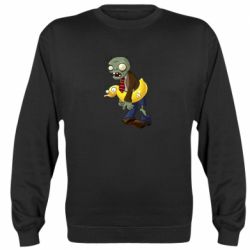 Cвитшот Zombie with a duck - PrintSalon
