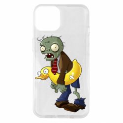 Чохол для iPhone 14 Zombie with a duck