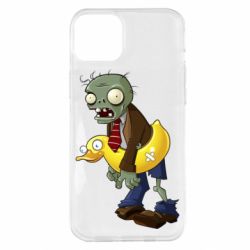 Чехол для iPhone 14 Plus Zombie with a duck - PrintSalon