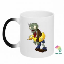 Чашка-хамелеон Zombie with a duck