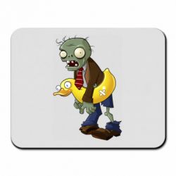 Коврик для мыши Zombie with a duck - PrintSalon