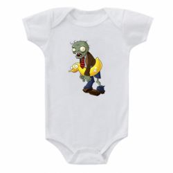 Детский бодик Zombie with a duck - PrintSalon