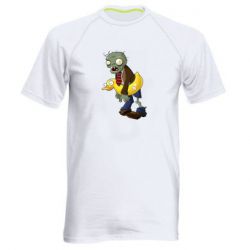 Мужская футболка для спорта Zombie with a duck - PrintSalon
