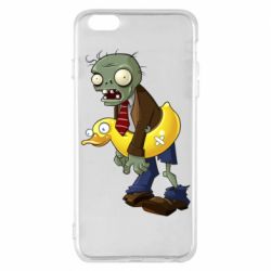 Чехол для iPhone 6 Plus/6S Plus Zombie with a duck