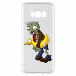 Чехол для Samsung S8 Zombie with a duck - PrintSalon