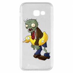 Чехол для Samsung A5 2017 Zombie with a duck-PrintSalon Чехол для Samsung A5 2017 Zombie with a duck
