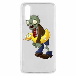 Чехол для Huawei P20 Zombie with a duck - PrintSalon