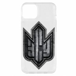 Чехол для iPhone 14 Plus ЗСУ метал лого