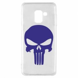 Чехол для Samsung A8 2018 Зубастый череп - PrintSalon