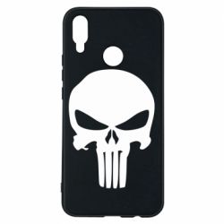 Чехол для Huawei P Smart Plus 2018 Зубастый череп - PrintSalon