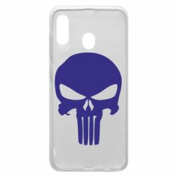 Чехол для Samsung A20 Зубастый череп - PrintSalon
