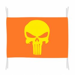 Флаг Зубастый череп - PrintSalon