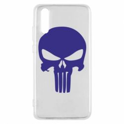 Чехол для Huawei P20 Зубастый череп - PrintSalon