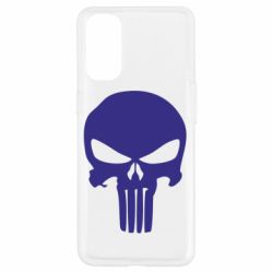 Чехол для Oppo Reno 4 Зубастый череп - PrintSalon