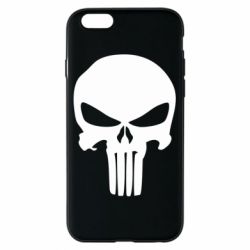 Чехол для iPhone 6/6S Зубастый череп - PrintSalon