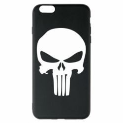 Чехол для iPhone 6 Plus/6S Plus Зубастый череп - PrintSalon