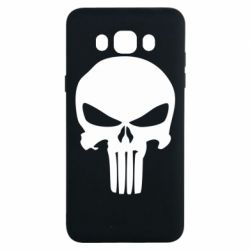 Чехол для Samsung J7 2016 Зубастый череп - PrintSalon
