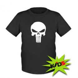 Детская футболка Зубастый череп - PrintSalon