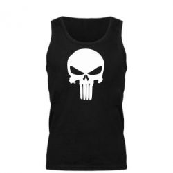 Мужская майка Зубастый череп - PrintSalon