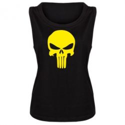 Женская майка Зубастый череп - PrintSalon