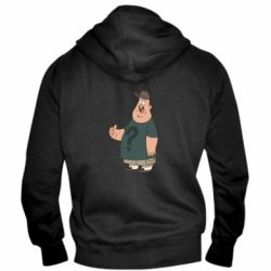 Мужское худи на молнии Зус - PrintSalon