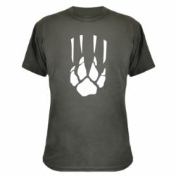 Камуфляжная футболка Зверский охотник - PrintSalon