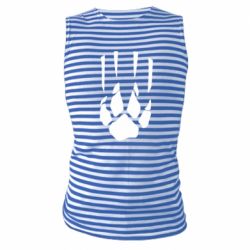 Майка-тельняшка Зверский охотник - PrintSalon