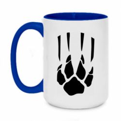 Чашка двухцветная 420ml Зверский охотник - PrintSalon