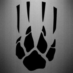 Наклейка Зверский охотник - PrintSalon